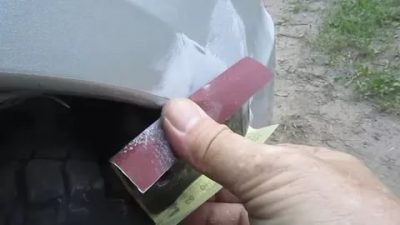 Как красить бампер из баллончика своими руками?