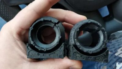 Как поменять втулки стабилизатора на шевроле круз?