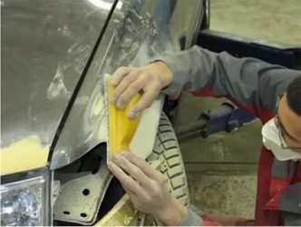 Как правильно шпаклевать машину своими руками?