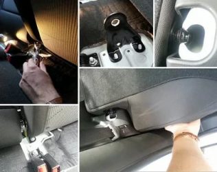 Как снять заднее сиденье на шевроле круз?