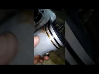 Как стучат пальцы в двигателе?
