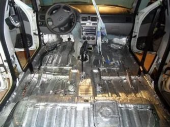 Как укладывать виброизоляцию в авто?