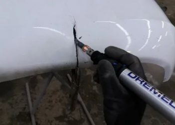 Как запаять трещину на бампере своими руками?