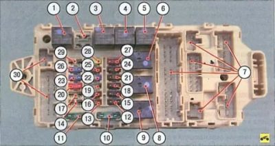 Предохранитель топливного насоса лансер 9