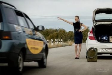 Закончился бензин на дороге что делать?