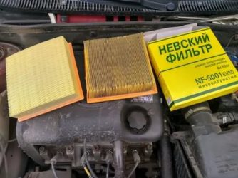 Замена воздушного фильтра калина 1